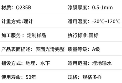 连云港电缆管热浸塑钢管产品性能特点